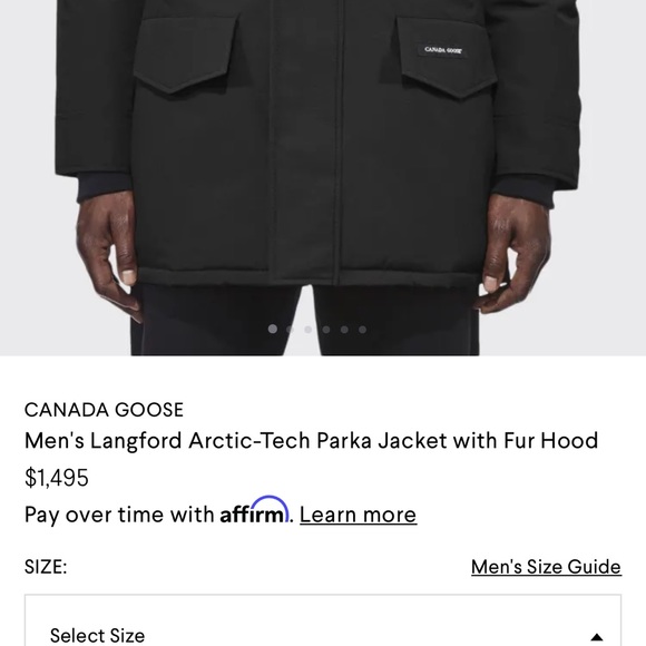 Canada Goose Langford Artic Tech Parka - Picture 3 of 17